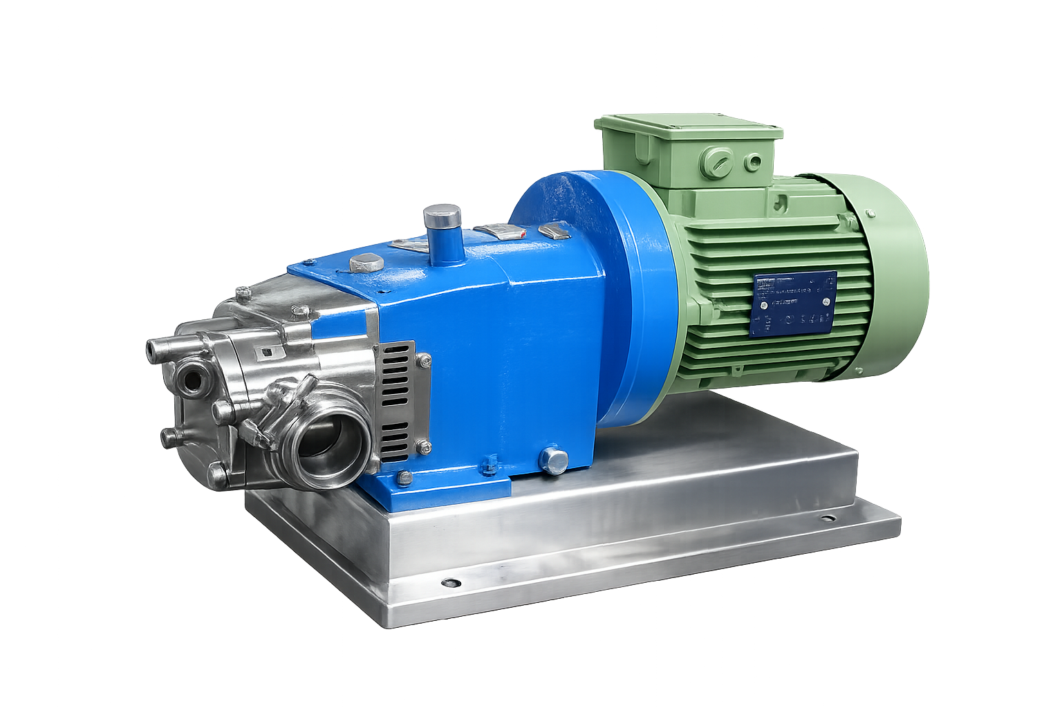 Low shear lobe pump
